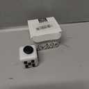 Premium Fidget Cube. Stress Relief Toy for Adults and Kids - Perfect for The Office and Home. Fidget Cube Toy. (White)