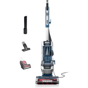 Shark Upright Vacuum, Stratos with DuoClean PowerFins, HairPro, Powered Lift-Away, Self-Cleaning Brushroll, & Odor Neutralizer Technology, Navy, AZ3002