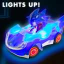 NKOK Sonic Glow Racer RC Car – Ready to Run 1/28 Scale Remote Control Vehicle with Light-Up Body