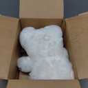 Teddy Bear Stuffed Animal, 12inch Teddy Bear Plush Toy, Birthday Valentine's Day Xmas Gifts for Kids Boys Girls Friends (White)
