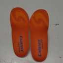 Cadence Insoles Orthotic Shoe Insoles, Orange, Men's 6.5-7.5, Women's 7.5-8.5