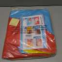 1Pcs 4.6 Feet Giant Inflatable Duck Outdoor Decorations,Huge Blow Up Yard Yellow Duck with Red Blue Clown Cloth Duck Pool Float for Summer Beach Pool Carnival Birthday Party Garden Decor (1Pack)