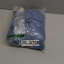 Locachy Womens 3/4 Sleeve Short Denim Jacket Lapel Button Down Cropped Trucker Jean Jackets Coats (X-Large, Light Blue)