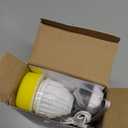 Electric Spin Scrubber, Cordless Shower Scrubber with Battery Level Display, 2 Speeds Electric Scrubber for Cleaning with 6 Replaceable Heads, Cleaning Brush for Bathroom/Sink/Window (White)