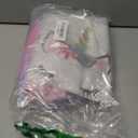 Little Girls Unicorn Birthday Party Outfit, Unicorn Tutu Dress, Headband, Shirt & Satin Sash, 2-4T