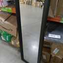 AAZZKANG Full Length Mirror with Wood Framed Modern Large Wall Mirrors 43"x14" Rectangle for Bedroom Living Room Bathroom Dressing Room Entryway Hanging Black