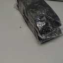 2 x 100Pcs Black Mylar Bags for Food Storage - Smell Proof Bag Small Ziplock Bag Organizer Kitchen Storage Small Jewelry Bags - 6x4 Heat Seal Bags Mylar Food Storage Bags Resealable Bags Candy Bags