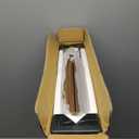 dCee Acacia Wood Dog Gate Indoor, Freestanding Foldable Pet Gate, Adjustable Width, 24 Inch Height, Sturdy & Portable Design for Indoor Doorways & Hallways, Easy Assembly, Ebony Finish,Arched Top Design,81"W x 24.13"H