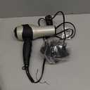 REVLON Turbo Hair Dryer | 1875 Watts of Maximum Shine, Fast Dry (Silver)