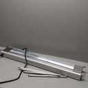 PYY Food Heat Lamp - 35 Inch 86-176F/30-80C Aluminum Overhead & Hanging Food Warmer Lamp Strip Food Warming Lamp Heater Electric Commercial Food Heat Lamp for Catering Kitchen Restaurant Buffet 750W