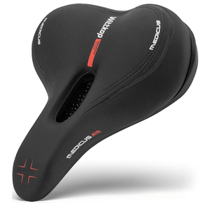 Wittkop Bike Seat, Waterproof Bicycle Saddle for Comfort, Mountain & Road Biking, Wide Bike Seats for Men & Women, BMX, MTB, Bike Seat Comfort, Waterproof Bike Saddle with Innovative 5-Zone-Concept