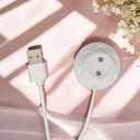 2 x Rose Charger Magnetic USB Cable Dock Station with USB Wall Charging Adapter for Replacement Cord- 12mm