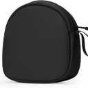 Headphone Case Soft for JBL Tune 510BT/520BT/500BT/720BT/Sony WH-CH520/510/720/710/SoundCore Q30/20/BERIBES/TOZO/KVIDIO/Bose, Ultra-Thin Headphones Case Bag Travel Carrying Universal (Black)