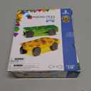 MAGNA-TILES Cars  Green & Yellow 2-Piece Magnetic Construction Set, The ORIGINAL Magnetic Building Brand