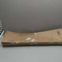 Frameless Shower Door Bottom Seal Shower Sweep with Drip Rail for 1/4" Glass,36" Long, Vinyl, Clear