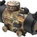TRUGLO Traditional 1x30mm 5-MOA Hunting Durable Lightweight Waterproof Fogproof Shock Resistant Adjustable Aluminum Red-Dot Sight (Realtree Edge Camo)