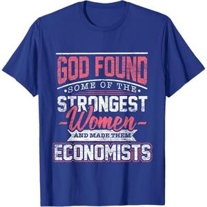 Economics Women Girls Funny Gift Idea Economist T-Shirt, L