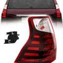 Silscvtt Left Tail Light Replacement for Lexus GX460 2017-2021 Brake Lamp Driver Side 81560-WY030 LX2800128