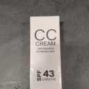 CC Cream for Older Women, Skin Tone Adjusting CC Cream Spf 43, CC Creams Self Adjusting for Mature Skin, Even Complexion, Conceals, Moisture & Anti Aging, For All Skin Types (1 Pack)