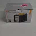Toastmaster 2-Slice Cool Touch Toaster, black with stainless accent