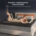 3 Inch Twin XL Mattress Topper Memory Foam, Cooling Gel & Non-Slip Straps