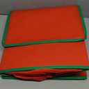 Christmas Ornament Storage Box, Xmas Storage Container Up To 64 Ornaments Decoration Balls With 4 Separate Removable Trays,Red Oxford Canvas Holiday Storage Case With Lid For for Xmas Storage