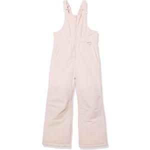 Amazon Essentials Girls and Toddlers' Water-Resistant Ski & Snow Bib Overall (X-Large, Light Mauve)
