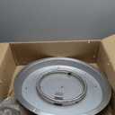 Skyflame 19" Round Stainless Steel Fire Pit Drop-in Burner Kit with CSA Certified, Flame Sensing, Electronic Spark Ignition, Propane Regulator Connector Hose Set for Propane Tank