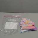 Unicorn Birthday Party Supplies Set - Rainbow Table Decorations with Honeycomb Centerpiece for Unicorn Party Decorations