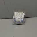 Portable Mini Lint Roller, Travel Size Lint Roller with 150 Sheets Refillable, Reusable Pet Hair Remover for Clothes (Blue)