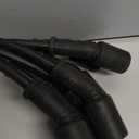 Round Ignition Coil Pack + Iridium Spark Plugs + Wire for Chevy Tahoe Avalanche Express & Silverado 1500 2500 3500 Suburban, for Cadillac Escalade, for GMC Savana, for Hummer H2, Replaces UF262 8 Sets