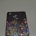 For iPad Air 11 Inch Case M3/M2, for iPad Air 5Th/4Th Generation Cases 10.9-Inch, for iPad Pro 11 Inch Case 4Th/3Rd/2Nd/1St Generation Typing Stand 4 Viewing Stand, Pencil Holder, Black Flower