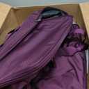 Hanke Expandable Large Suitcase 4 Wheels Lightweight Collapsible,Foldable Suitcases &Travel Bags Hand Luggage Extend 20/24/28 inch Suitcases Duffel Bag Without Telescopic Handle for Men & Women (Purple Upgrade Version 2)