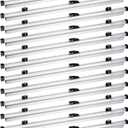 Estune Blueprint Hanging Clamps Binding Strips Storage for Construction Paper Poster Plans Drawings Arts (12, 30 Inches)