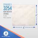 2 x Dynarex Non-Woven Sponges, Non-Sterile, Gauze, for Cleansing, Prepping and Dressing, Highly-Absorbent, Less Linting, 4"x 4", 4 Ply, 1 Box of 200 Sponges (Packaging May Vary)