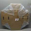 Fainne 16 Pcs Extra Large Empty Baskets for Gifts Bulk 12x10 Inch Kraft Cardboard Gifts Baskets Trays with Handles for Christmas Birthday Thanksgiving Valentines Wedding Holiday Party Supplies