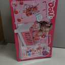 Baby Doll Crib and Stroller Accessories Play Set with 11" Baby Doll,Dining Chair,24 PCS Dolls Accessories and 2 Sets Clothes,Realistic Pretend Play for Girls Kids 3-5 4-6 5-7 Year Gifts