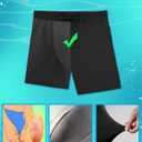Boys Swim Trunks Zipper Pockets Compression Liner Anti Chafe Swimsuit Bathing Beach Shorts Surf Quick Dry UPF 50+ (Size 18-20)