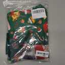 Mens Ugly Christmas Sweater Novelty 3D Graphic Long Sleeve Junior Xmas Sweatshirt Size S-3XL (Green, S)