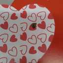 Skylety 26 Pcs Mother's Day Ring Toss Game for Wedding 6 Targets Stands and 20 Rings Combo for Indoor Outdoor Anniversary Party Game Table Centerpiece Decoration (Red)