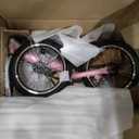 Balance Bike 2 in 1 for Kids 2 3 4 5 6 7 Years Old,Balance to Pedals Bike,12 14 16 inch Kids Bike,with Pedal kit,Training Wheels,Brakes (Pink)