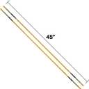 Callaway Heritage Wood Golf Alignment Sticks With Cover Wood One Size