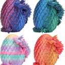 3D Printed Dragon Eggs with Dragon Inside – Fantasy Tabletop Decor, 3D Printing Toys for Kids & Adults – Unique Desktop Decoration & Collectible – Christmas Ornament & Stocking Stuffers (4 Pack)