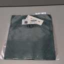 JMIERR Men's Casual Henley Shirts Short Sleeve Basic Button Muscle Longline T-Shirt Gym Workout Athletic Tee (Green, L)