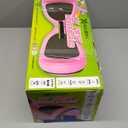 Hover-1 My First Hoverboard Electric Self-Balancing Hoverboard for Kids with 5 mph Max Speed, Dual 150W Motors, 6.3 Tires, 3 Miles Max Range, and LED Headlights (Pink)