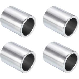 uxcell 4pcs Stainless Steel Spacer 3/4" Bore x 1" OD x 1" Length Screw Standoff Bushing Plain Finish Round Metal Spacer for 3/4 Screws Bolts and Rods