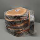 Unittype 6 Pcs Round Throw Pillow Wood Decorative Soft Circle Seating Tree Stump Pillow Floor Cushion Natural Wood Cushion 3D Digital Printing Forest Decor for Bedroom Living Room (Realistic)