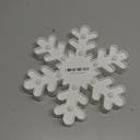 Snowflake Marquee Sign Christmas Lights, LED Night Lights Table & Wall Lamp for Bedroom, Kids' Room, Nursery Room, Home, Christmas Decorations - White Snowflake