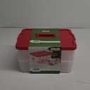 Sterilite 2 Layer Ornament Box