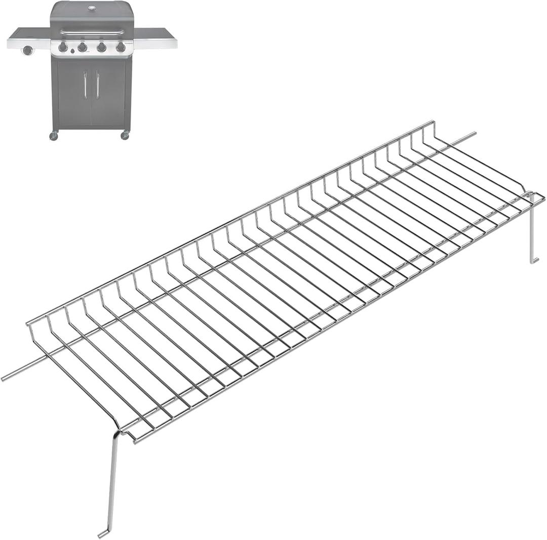 G470-0001-W1 Warming Rack Grill Parts for Charbroil Performance 4 Burner 463342119 463332718 463342119 463376117 463376217 463335517, Swing Away Grid for Charbroil Grill Replacement Parts
